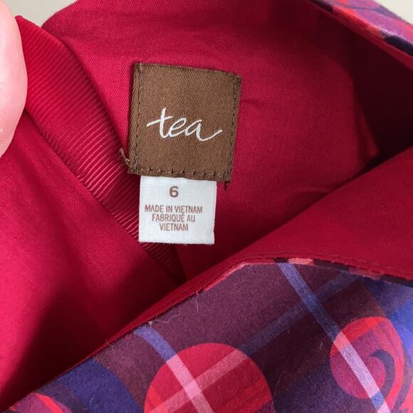 Tea Collection Floral Dress 6 special occasion holiday - Picture 7 of 10